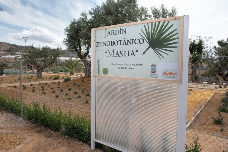 Mastia botanical educational garden in Mazarron