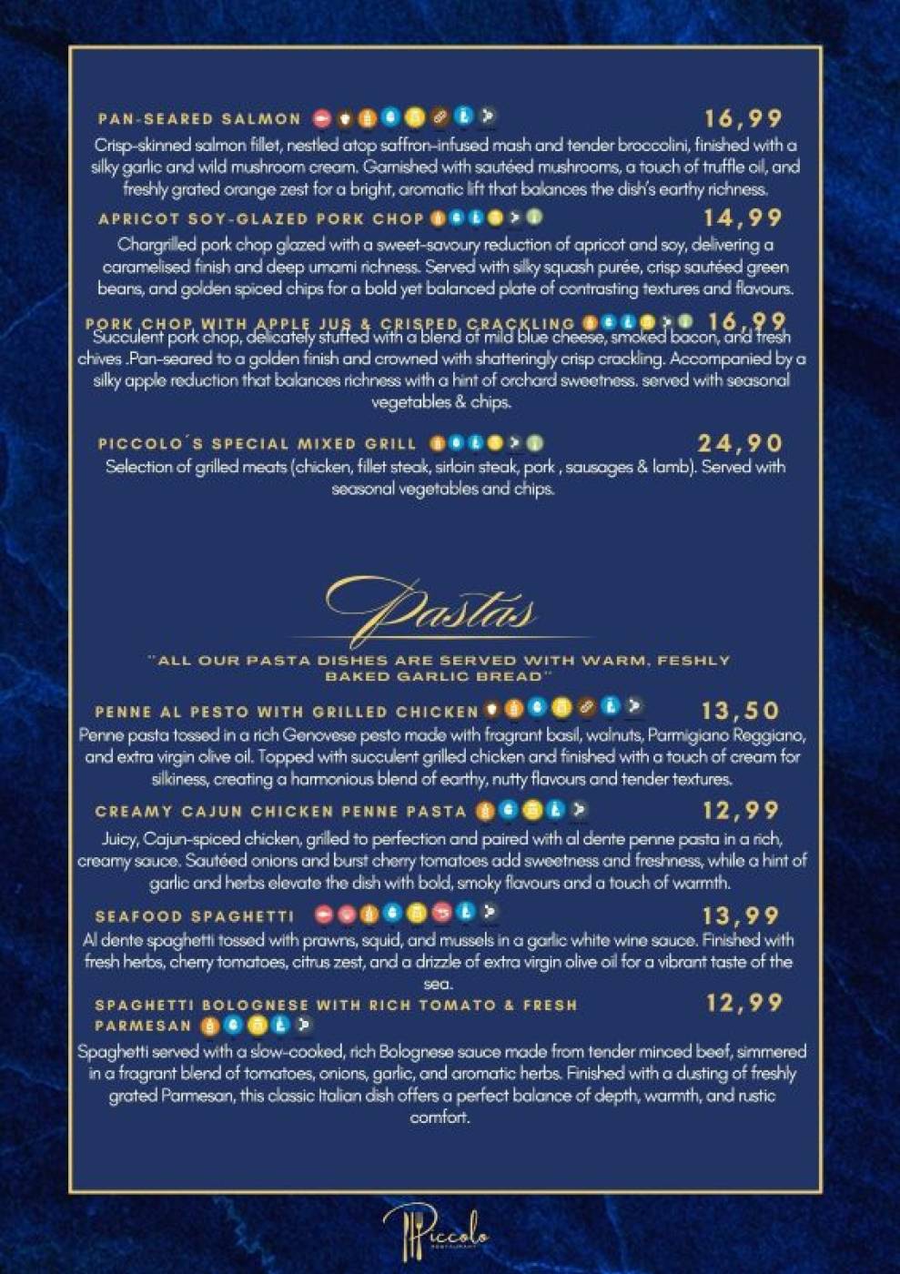 Piccolo's Restaurant in Camposol