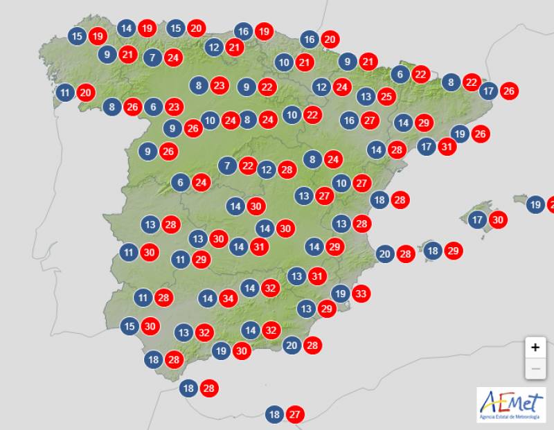 Summer weather arrives: Spain weather forecast June 20-23