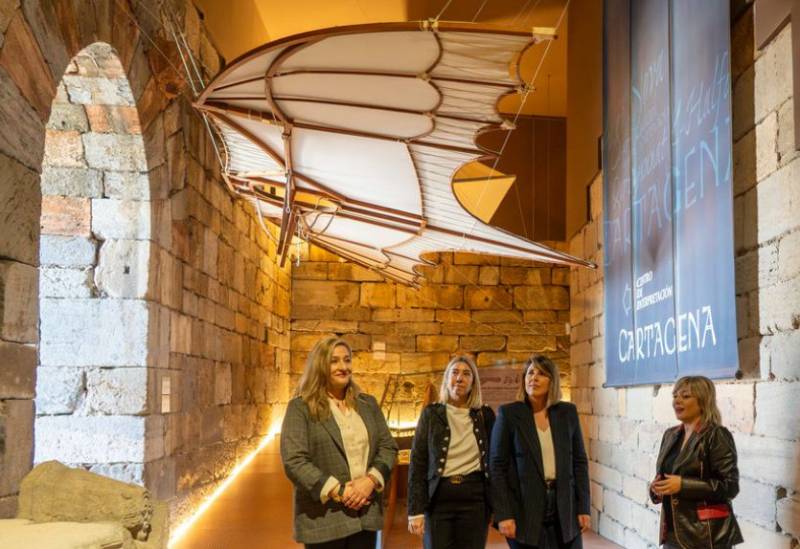 Until October 5 Leonardo da Vinci exhibition in Cartagena