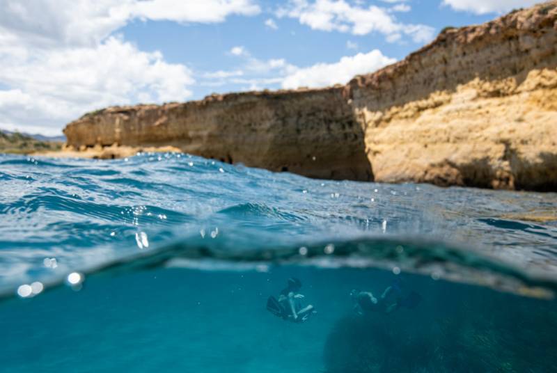 The best snorkelling sites in the Region of Murcia!